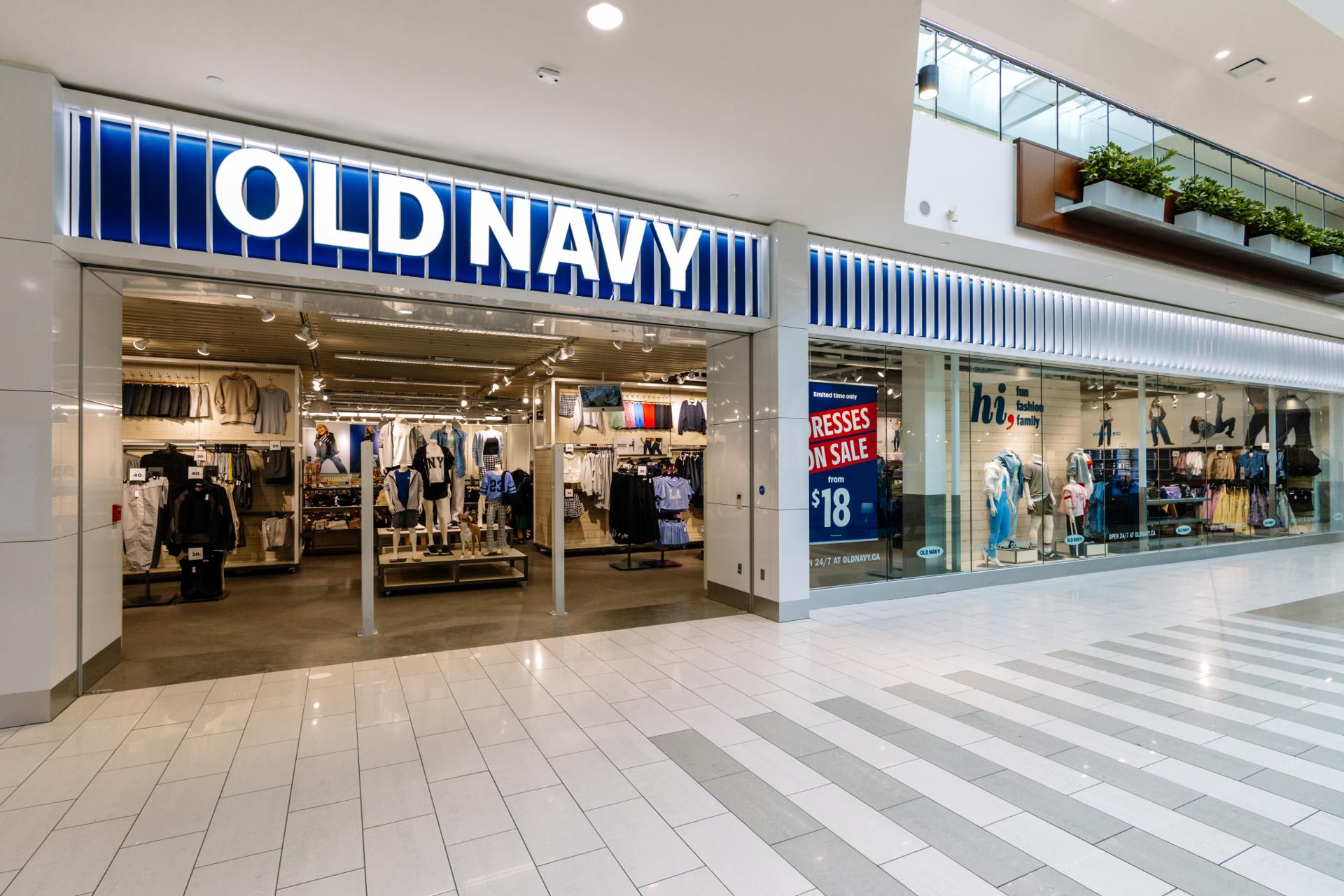 Old Navy inside Southcentre Mall