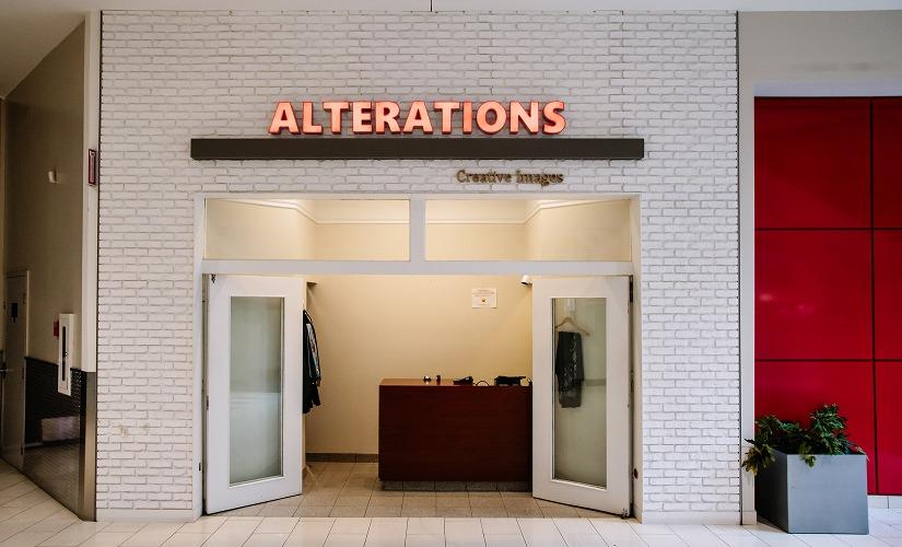 Creative Images Alterations inside Southcentre Mall