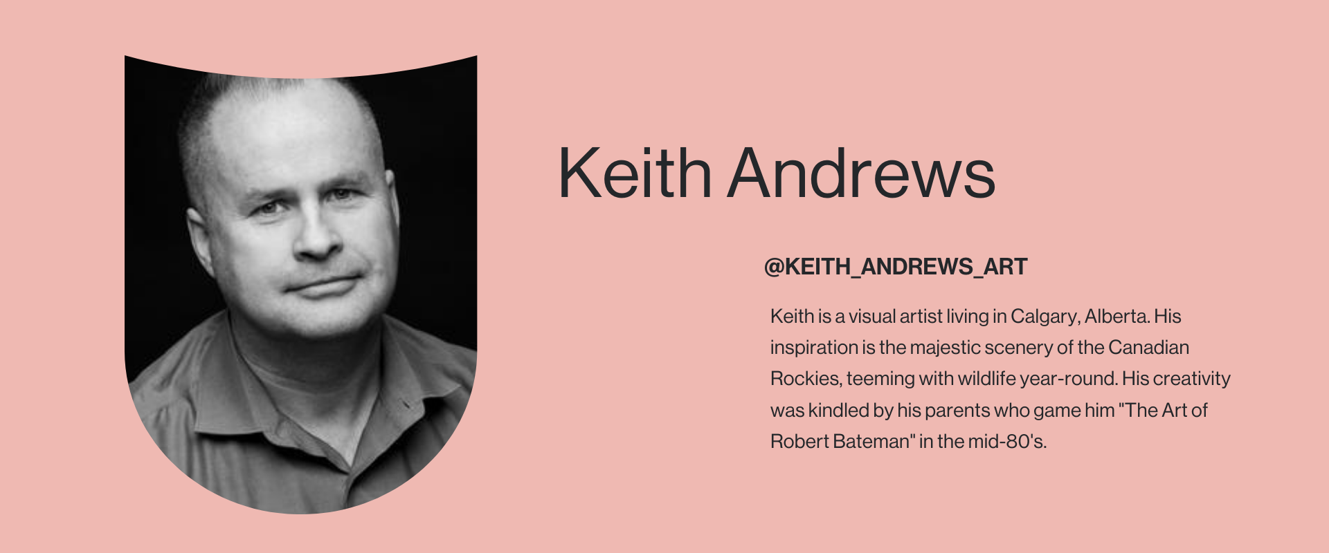 Artist Keith Andrews