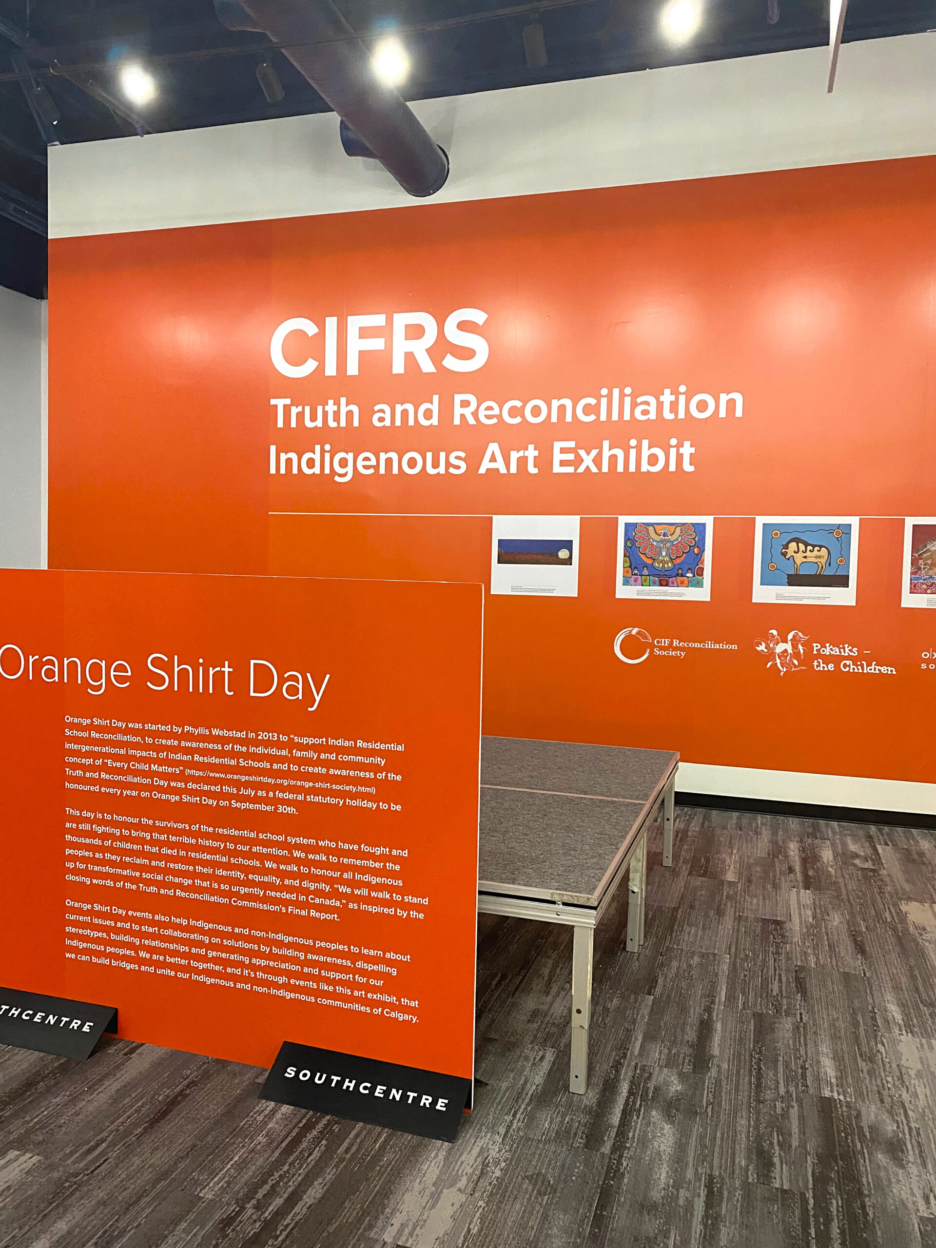 CIFRS Truth & Reconciliation Art Exhibit